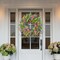 Spring Wreaths for Front Door 24 Inch Spring Wreath with Vibrant Flowers and Greenery